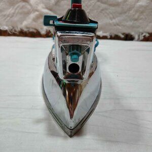 Vintage General Electric Blue Steam & Dry Iron Circa 1960s